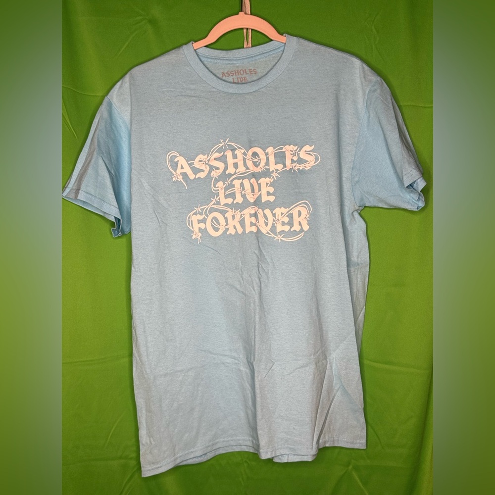Light Blue Barbed Wire ALF Tee
